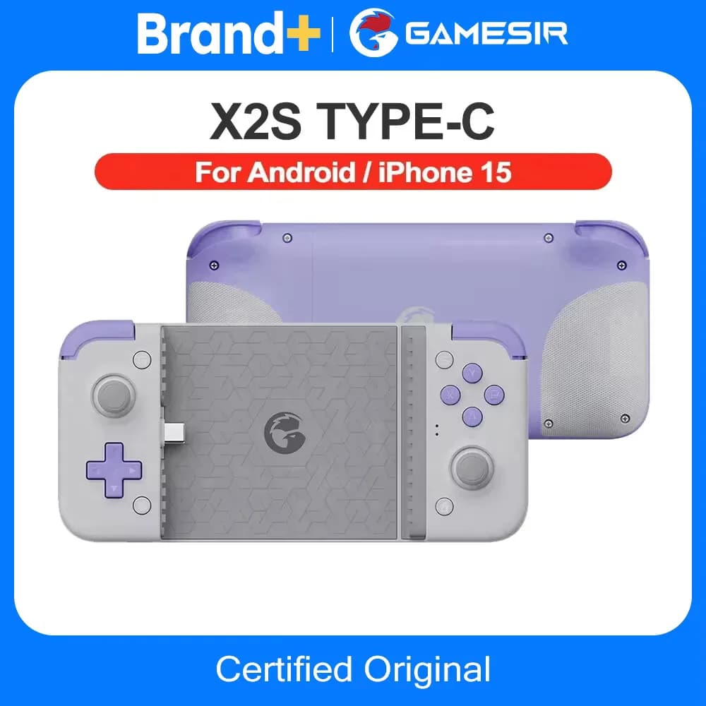 GameSir X2s Mobile Gamepad Android Phone Game Controller for Cloud Gaming Xbox Game Pass STADIA xCloud Hall Effect Joystick