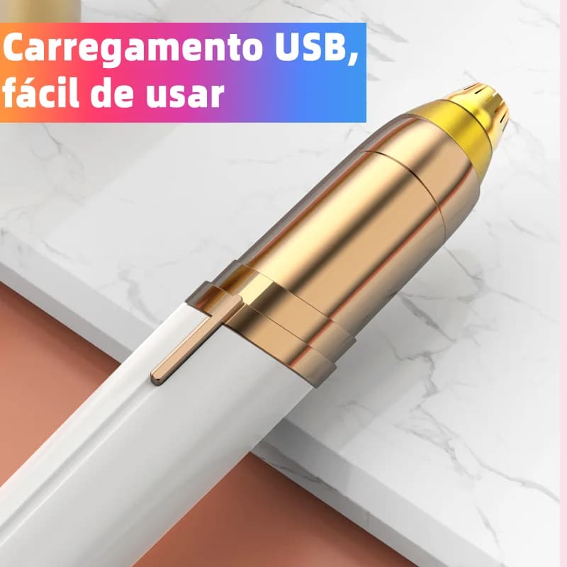 جهاز جديد لتشذيب الحواجب الكهربائي مزيل شعر الوجه للسيدات أداة حلاقة نسائية محمولة خالية من الألم - 5