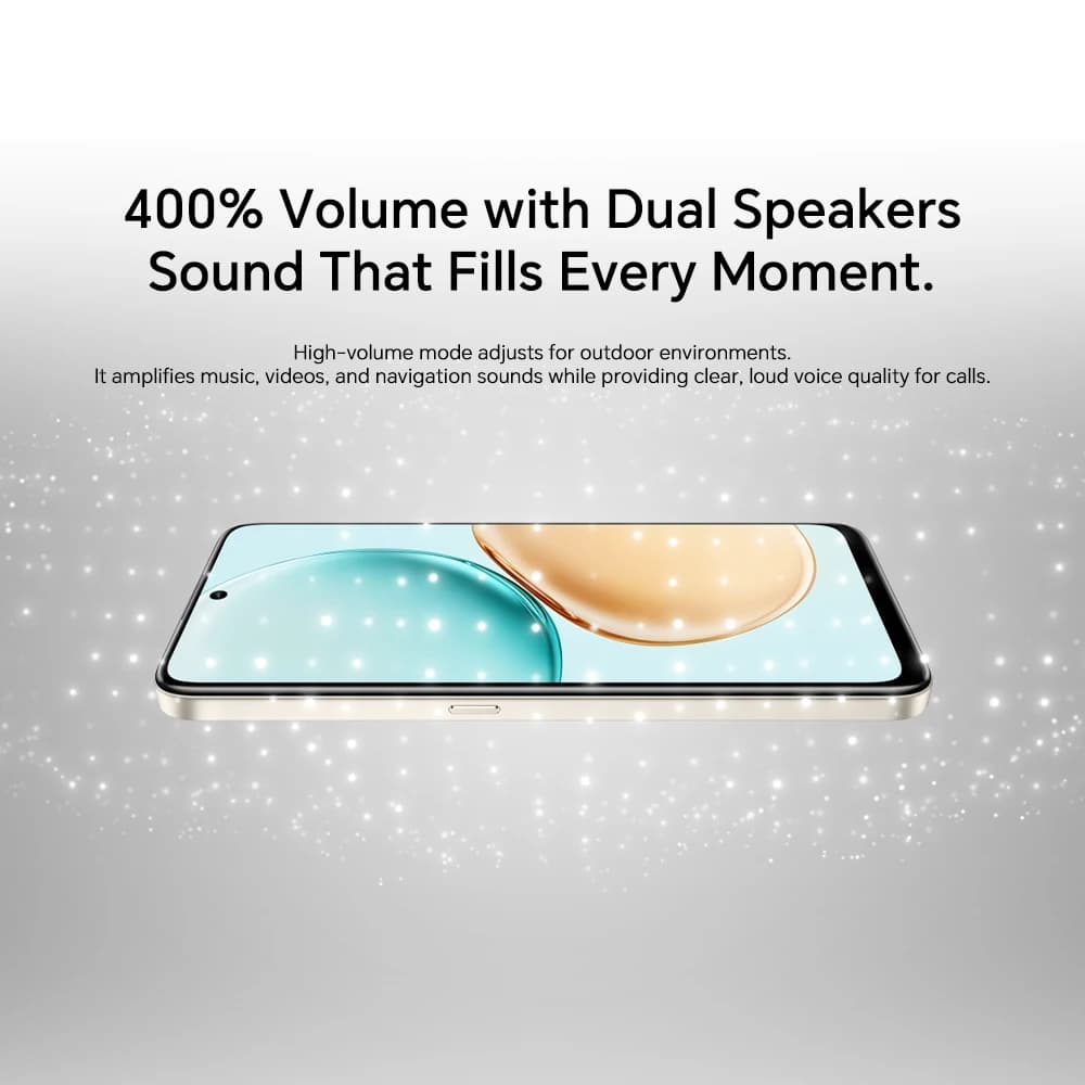 هاتف HONOR X7d 4G الإصدار العالمي بمعالج Qualcomm Snapdragon 685 وشاشة TFT LCD بحجم 6.77 بوصة وكاميرا 108 ميجابكسل وزر ذكاء اصطناعي فوري وبطارية 6500 مللي أمبير وتقنية NFC - 5