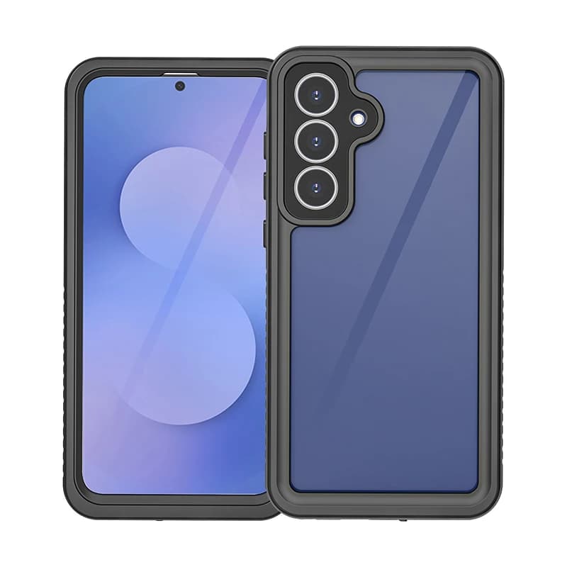 شل بوكس - جراب هاتف متين مقاوم للماء IP68 مع حماية عدسة PC و TPU لهواتف S25FE، S25 Edge، S23، S24 - 3