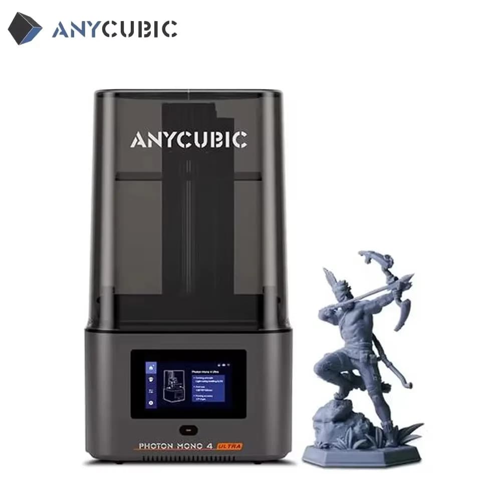ANYCUBIC  Photon Mono4 Ultra 10K Resin 3D Printer 7" HD Mono Screen and COB Light Source 3D Printing Size 236x231x430mm