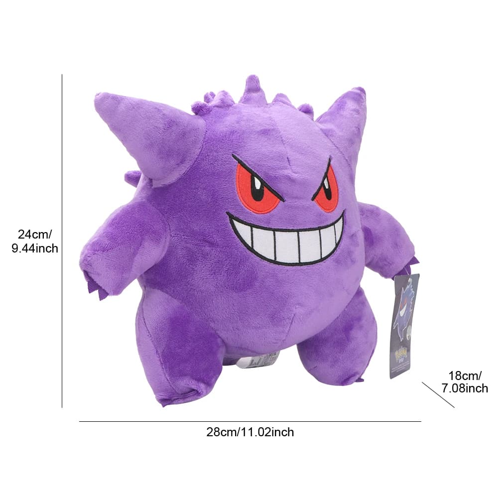 Gengar ألعاب من القطيفة Peluche محشوة الكرتون للأطفال البوكيمون محشوة الحيوان تحصيل لينة Plushies لطيف شخصية كرتونية - 2