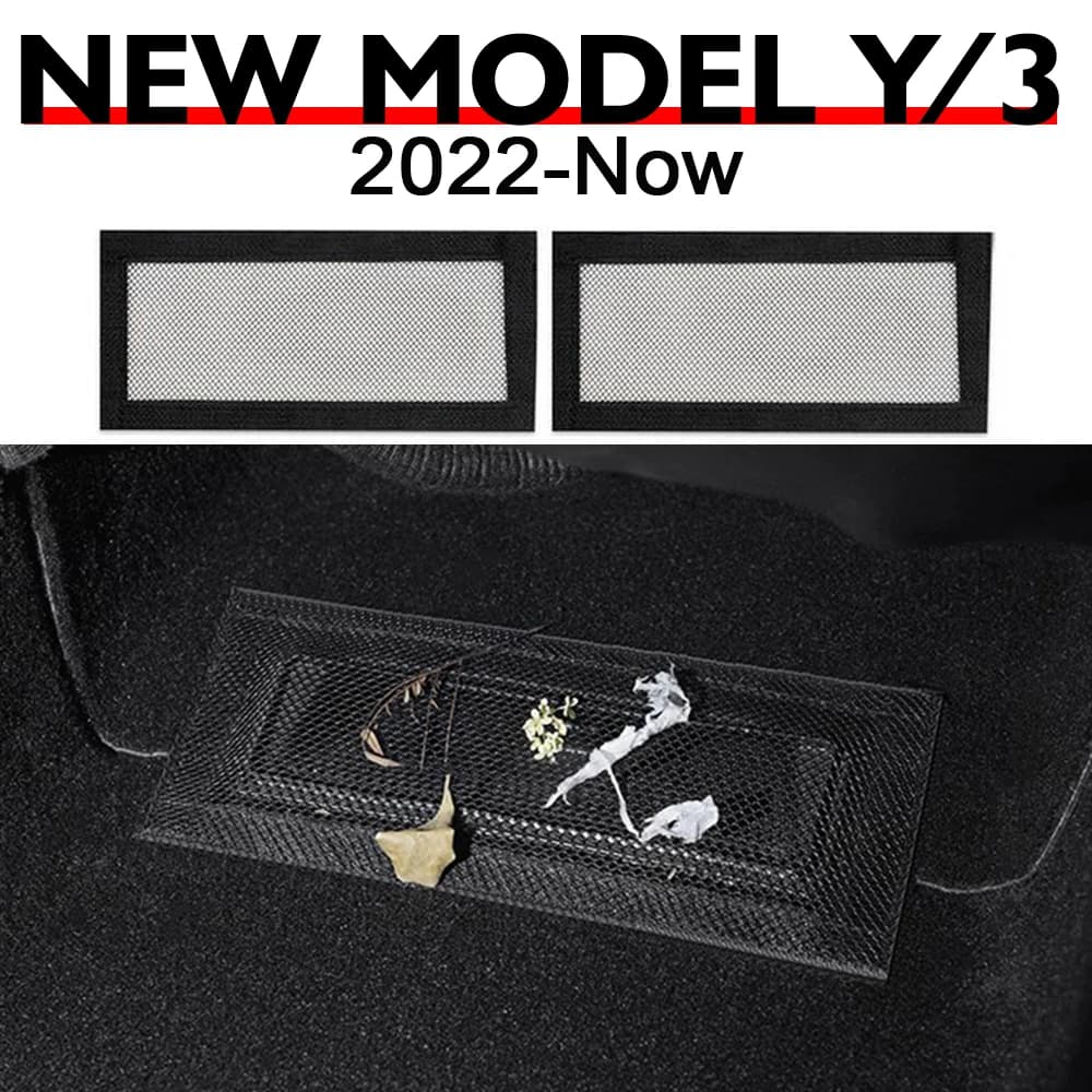 غطاء فتحة تهوية خلفية تحت المقعد لسيارة Tesla Model 3 Y Juniper إكسسوارات وقائية شبكة مخرج تكييف الهواء شبكة تهوية تدفق الهواء