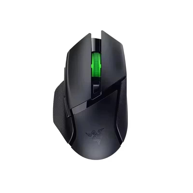 ماوس الألعاب اللاسلكي Razer Basilisk V3 X HyperSpeed - مستشعر بصري 18K DPI، إضاءة Chroma RGB - 6