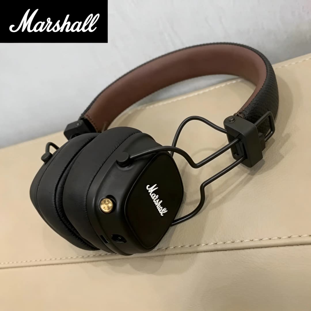 Marshall Major IV 4 On-Ear Wireless Headphones Foldable Bluetooth Headset Strong Bass Music Sport Earphones with Mic - 4