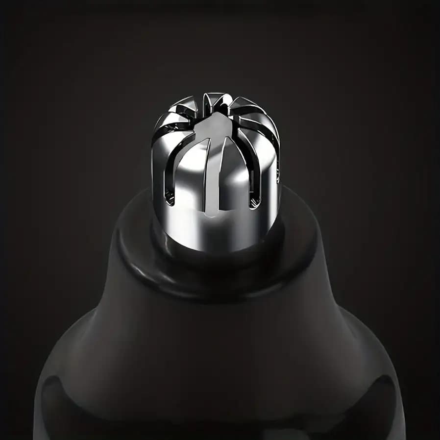 ماكينة تشذيب شعر الأنف القابلة لإعادة الشحن للرجال - مزيل شعر الوجه، أداة تهذيب محمولة - 4