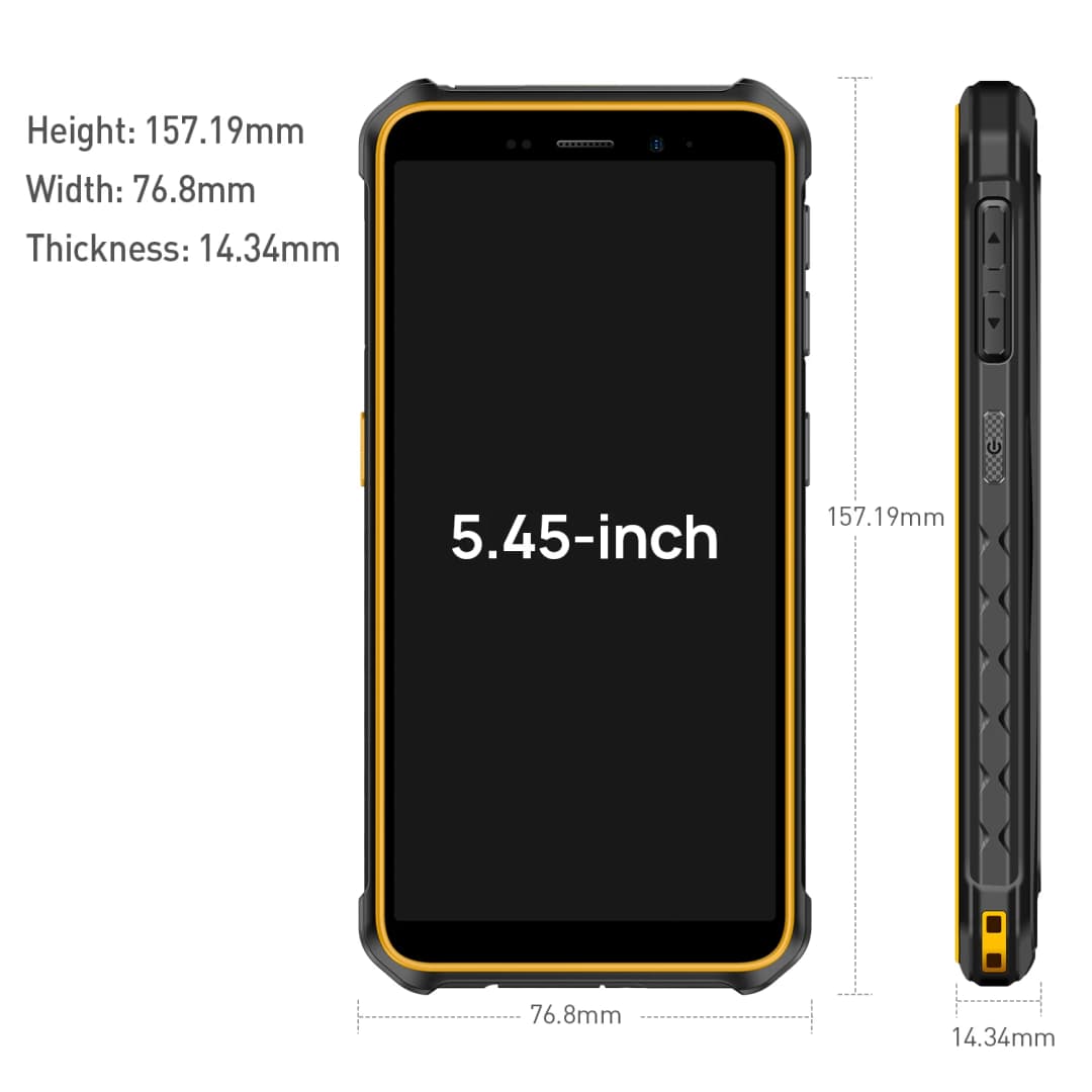 Ulefone Armor X12,Android 13 ，Up to 6GB（3GB+3GB）RAM，32GB ROM，4860mAh，13MP 5.45"4G NFC,Global Version - 5