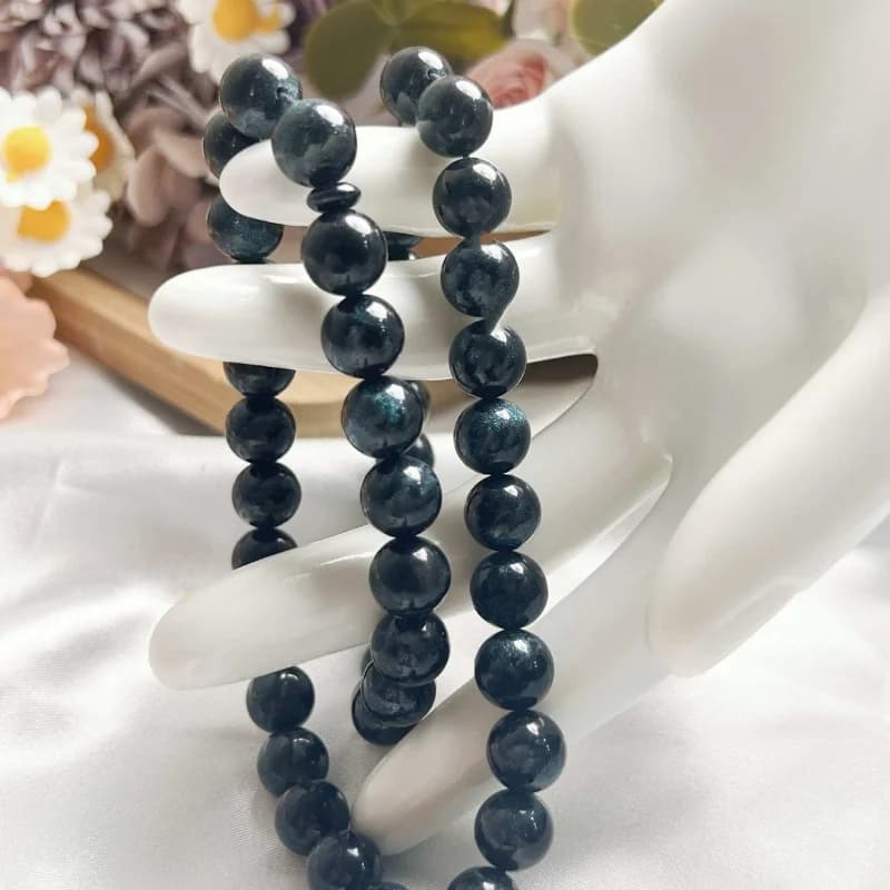 مسبحة إسلامية 10 ملم 45 أكريليك تقليد شمع العسل ضوء النجوم سوار أذن واحد TASBIH ، مسبحة صلاة في الشرق الأوسط - 4