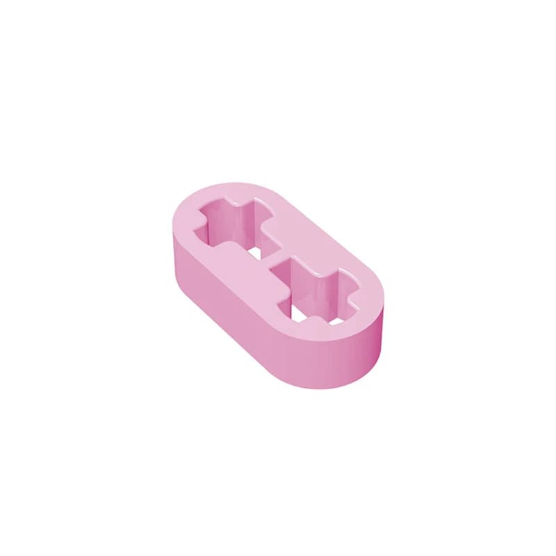 Gobricks MOC يجمع الجسيمات 41677 44862 شعاع رفع عالي التقنية 1 × 2 مكعبات بناء رقيقة للأطفال ألعاب احتياطية تعليمية ذاتية الصنع - 5