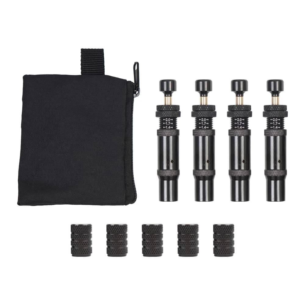 Adjustable Auto-Stop Tire Deflator Valve Kit Screw-on Tyre Air Down Tool Offroad Accessories Fit for Offroad 4x4 - 3