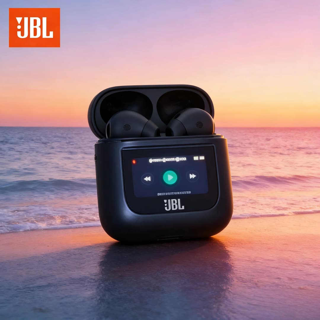 سماعات أذن JBL Tour PRO 2 بلوتوث لاسلكية رياضية ستيريو شاشة LCD سماعات أذن لاسلكية حقيقية إصدار HK