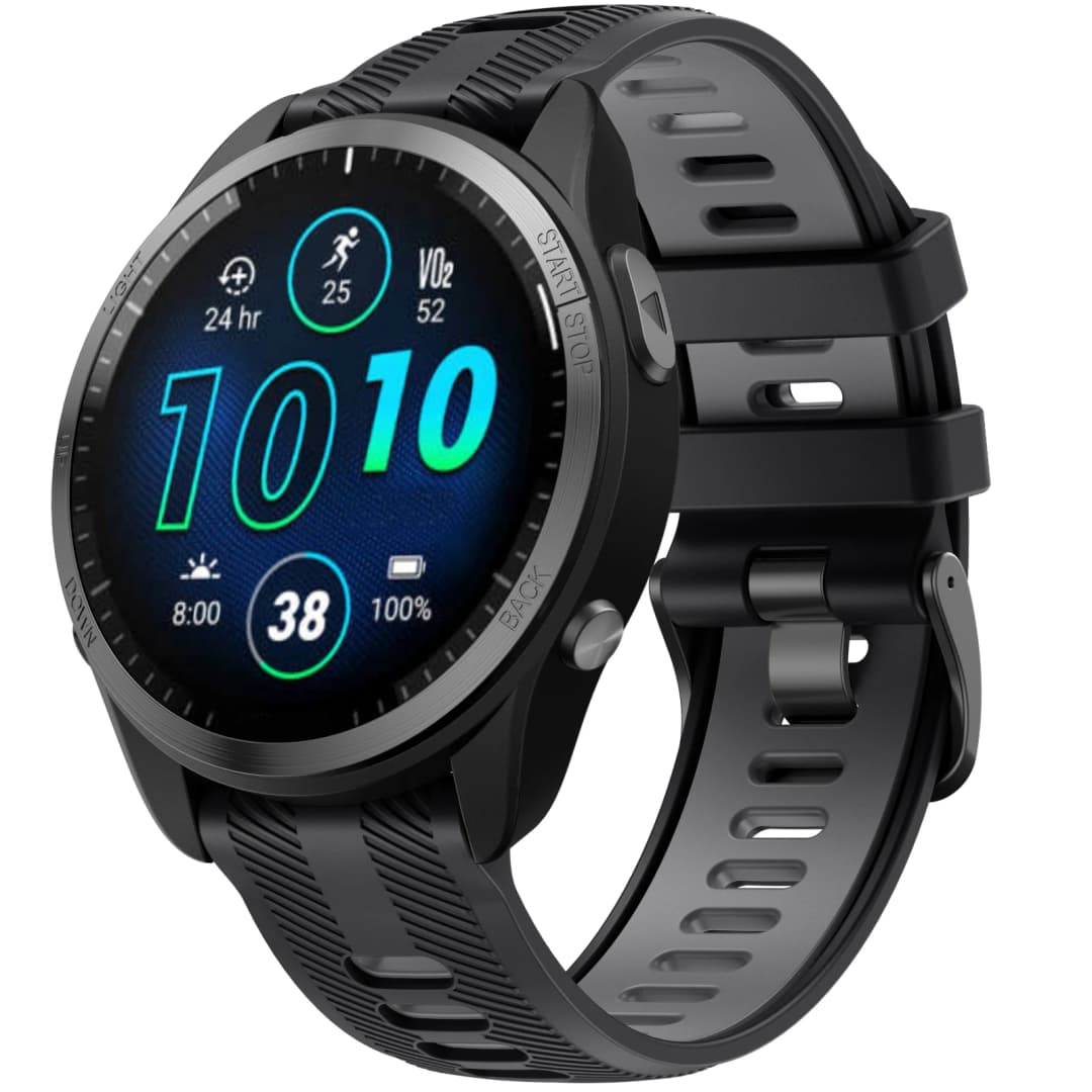 حزام سيليكون رسمي من Garmin بعرض 22 ملم، حزام سهل التركيب لـ Forerunner 955/945، سوار أصلي لـ Forerunner 965، حزام ساعة Istinct1 2 - 2