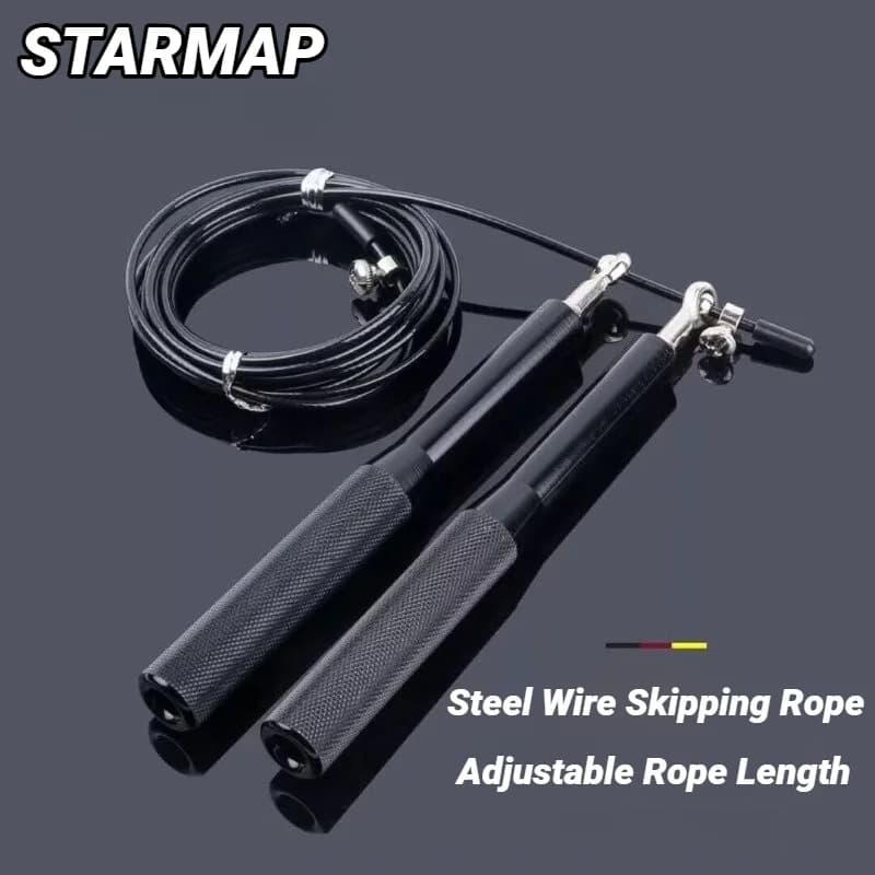 Adjustable Aluminum Handle Wire Rope Skipping  Alloy Genus Sports Fitness Supplies Bearing High Fast Speed Jump