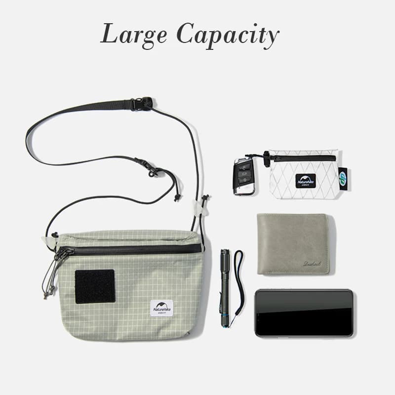 Naturehike Mia 3L Satchel Casual Shoulder Satchel Small Bag Hiking Park Outing Crossbody Small Bag - 4