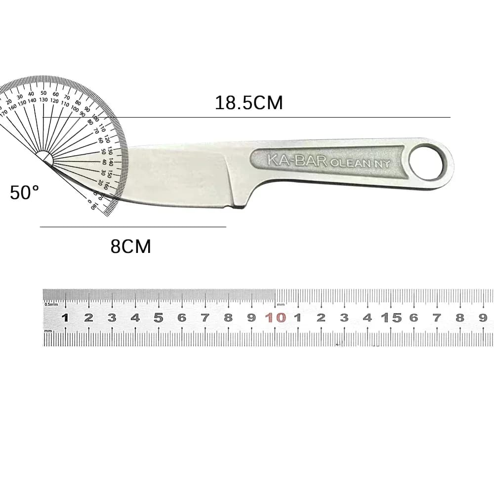 سكين مستقيم جديد KB 1119 أداة تكتيكية للبقاء في البرية غمد سكين خارجي محمول متعدد الوظائف من الفولاذ المقاوم للصدأ - 6
