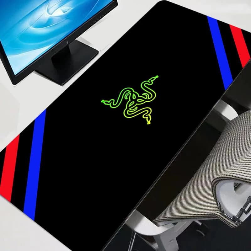 Mouse Pad Razer XL Lockedge Large Gaming Accessories Computer anime durable Gamer Keyboard Mouse Mat Desk Mousepad For Csgo - 2