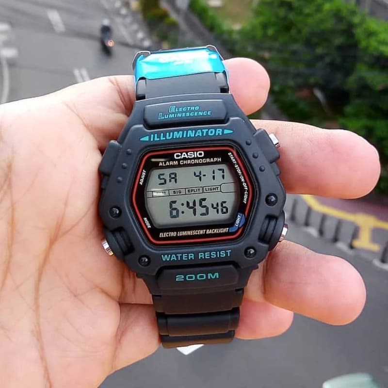 Casio G-Shock Men's Top Brand Set Military RELOGIO Digital Sport 200m Waterproof Quartz Watch DW-290-1V - 3