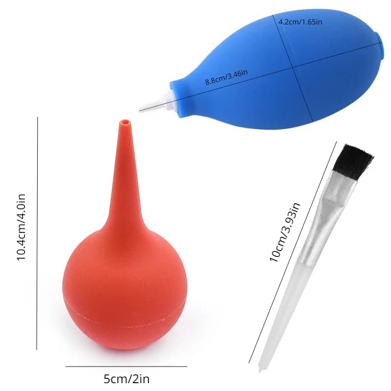1/5/8pcs Watch Dust Air Blower Pump Rubber Cleaning Wristwatch Parts Cleaner Brush Tool Cleaning Suit Watch Repair Tool Care Kit - 2