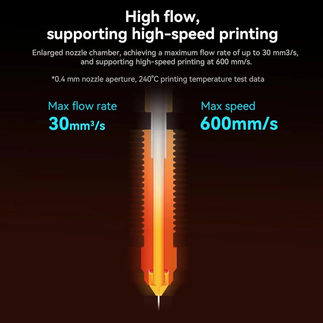 Creality Ender 3 V3/K1C Noozle,Unicorn Quick-Swap Nozzle With Silicone cover for K1C/K1 SE/Ender 3 V3/V3 Plus/V3 KE 3D Printer - 3