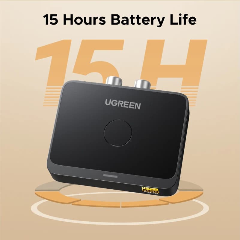 محول Bluetooth من UGREEN مع منفذ 3.5mm RCA وLDAC - 6