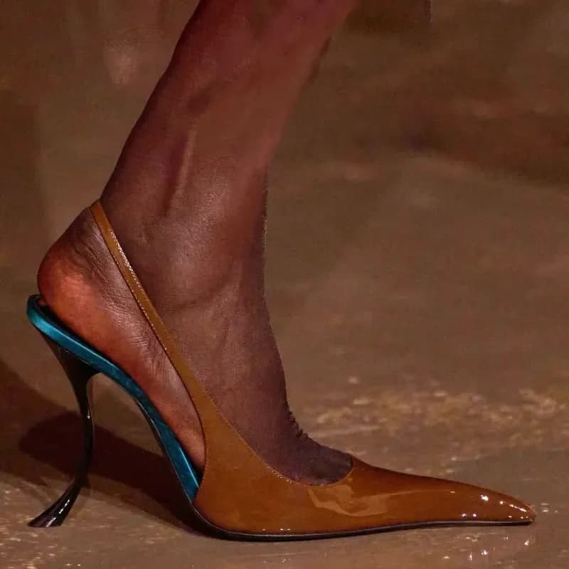 New Fashion Pointed High-heel 10.5 cm Women's Sandals Summer Women Shoes Sandalias De Mujer Shoes for Women Size 34-43 - 5
