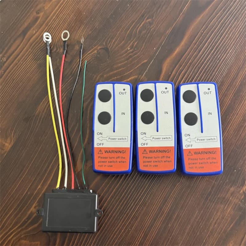 12 فولت/24 فولت الثقيلة اللاسلكية ونش التحكم عن بعد عدة مقاوم للماء سماعة ل جيب ATV على الطرق الوعرة سحب شاحنة قارب مقطورة الانتعاش