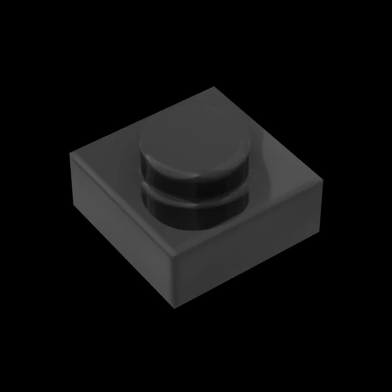 مجموعة بناء MOC 10 قطع 3024 لوحة 1x1 مع لوحة إضاءة تقنية وأحجية جزيئية هدايا أعياد ميلاد الأطفال - 3