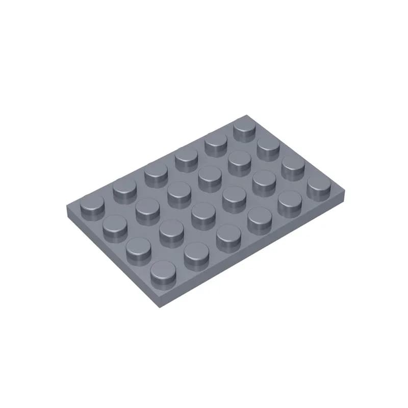 Gobricks GDS-520 Plate 4 x 6 compatible with lego 3032 pieces of children's DIY Educational Particles Moc Parts - 2