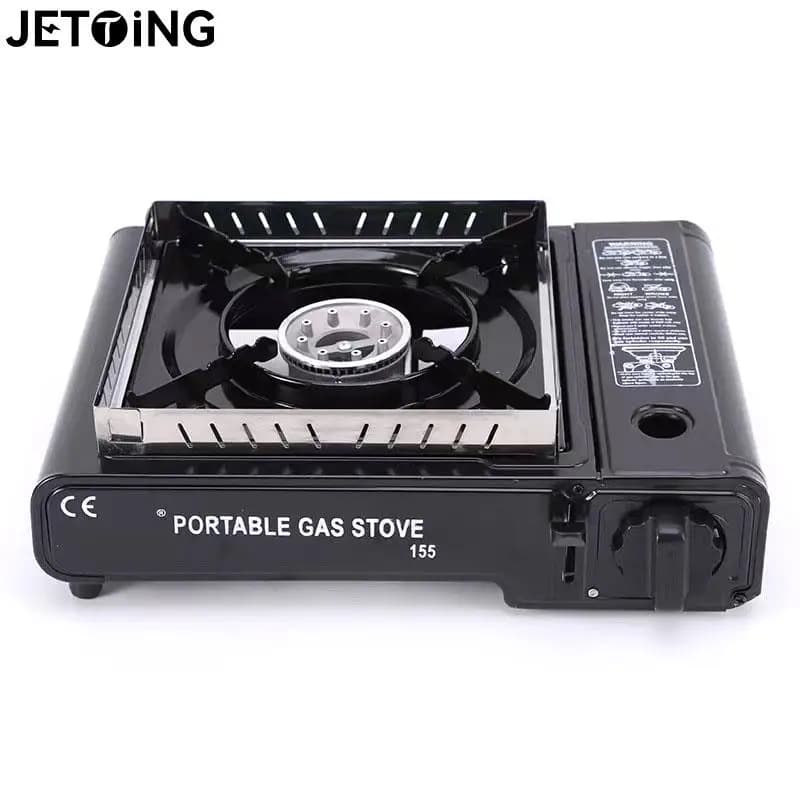 Outdoor Gas Stove Wind Screen Foldable Wind Shield Stainless Steel Burner Screen Cooking BBQ Stove Camping Hiking Accessories - 5