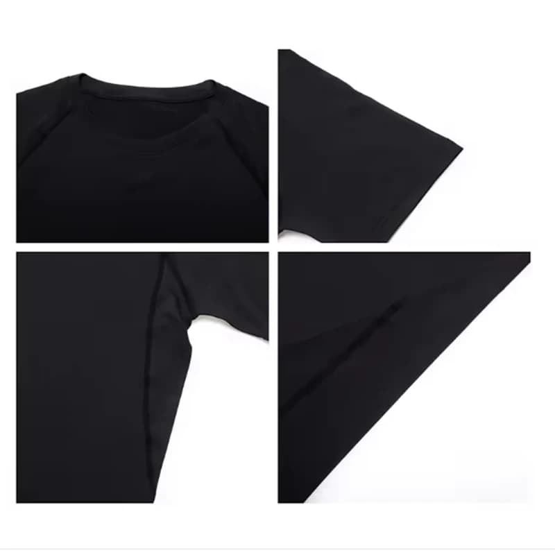 Bat Printed Men's Tight T-Shirt Running Compression Compression T Shirt Gym Fitness Jogging Short Sleeve Male Casual Shirt Tops - 6