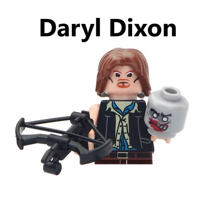 Daryl Dixon Rick Grimes Michonne Vampire Zombies The Walking Dead Building Blocks Mini Action Figure Toys - 3