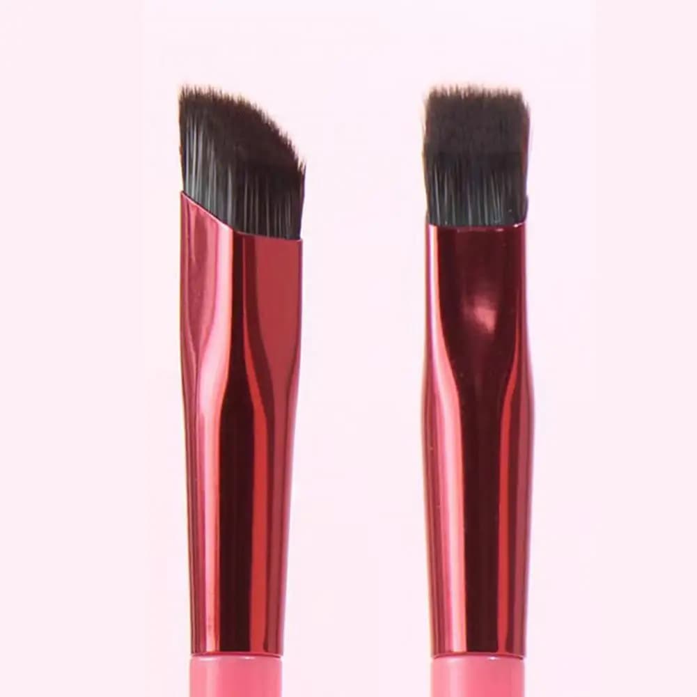 Eyebrow Brush Soft Dense Three-dimensional Bristles Bevel Design Natural Effect Wild Eyebrow Brush Hairline Brush - 4