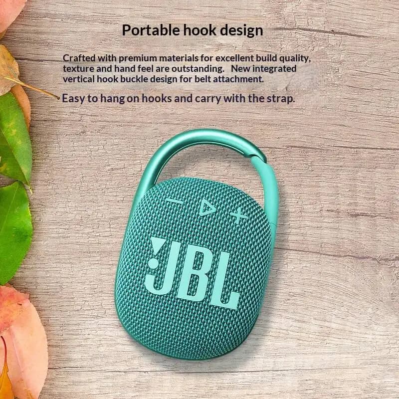 سماعة JBL Clip 4 الأصلية بضبط احترافي وجودة صوت نقية وثابتة للاستخدام الخارجي - 4