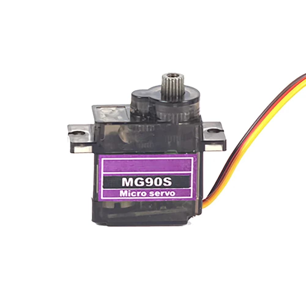 1/4/10Pcs MG90S Servo All Metal Gear 9g 180 360 SG90 Upgraded Version For Helicopter Plane Boat Car MG90 Trex 450 RC Robot - 4