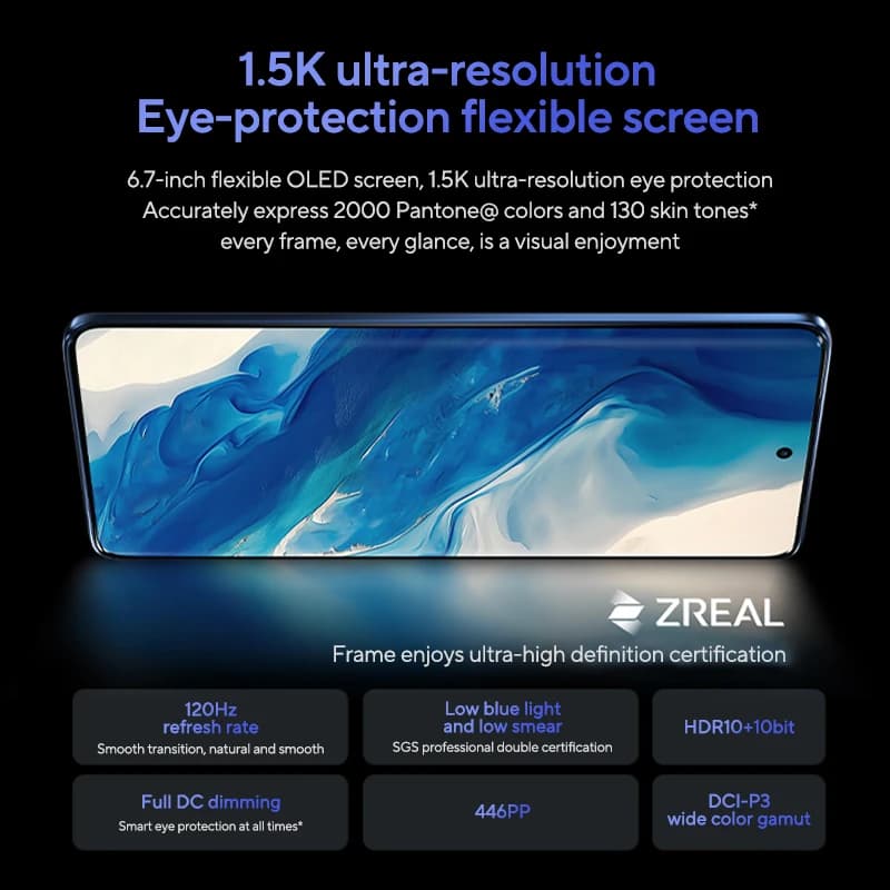 Original Motorola MOTO edge 60 Smartphone 5G Global ROM 6.7‘’ 1.5K 120Hz pOLED Display IP68 MediaTek Dimensity 7400 Cellphone - 4