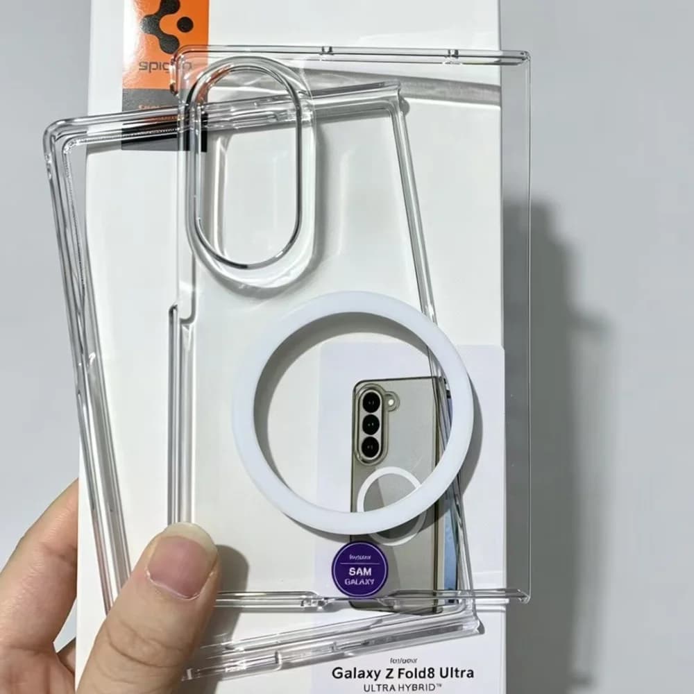 Spigen Original Ultra Hybrid Transparent Phone Case For Samsung Z Fold8 Ultra Fold 8 7 6 5 For Magsafe Hard PC Magnetic Cover - 6