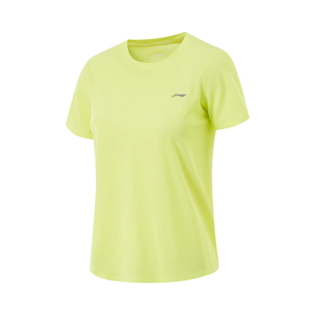 Li-Ning Women's Running Sports T-Shirt AT AIR Regular Fit 88%Polyester 12%Spande Breathable LiNing Short Sleeve Tee Tops ATSU060 - 4