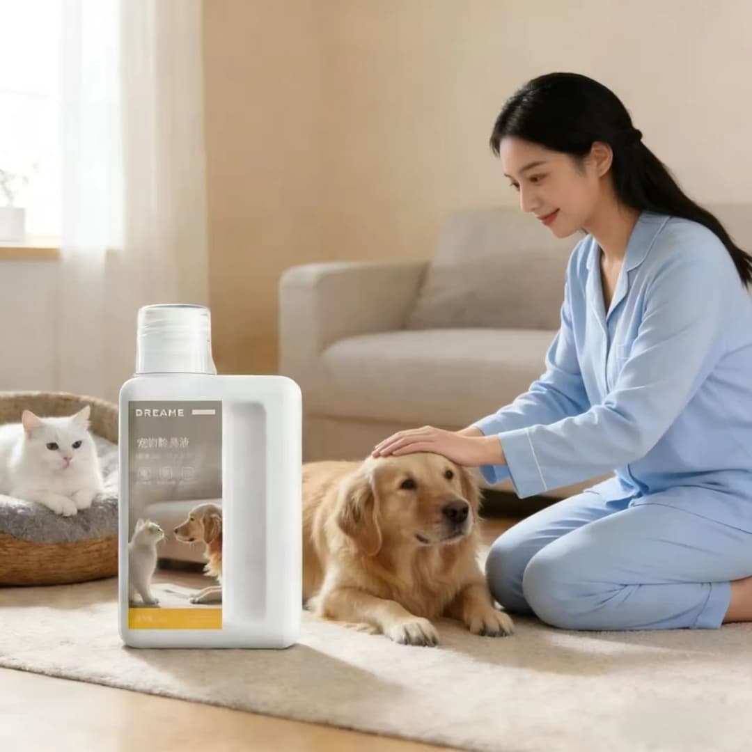 Original Dreame L40 Ultra /X50 Ultra /L10s Ultra /L50 ultra Pet Deodorization and Sterilization Cleaning Liquid Parts and 1L - 6