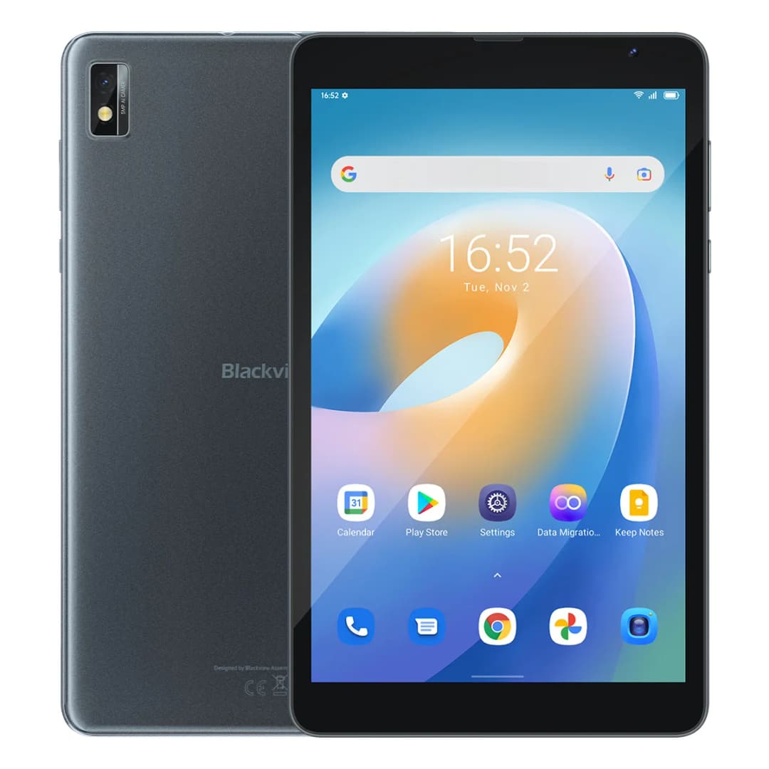 جهاز لوحي Blackview Tab 6، شاشة 8 بوصة، ذاكرة رام 3 جيجابايت، ذاكرة داخلية 32 جيجابايت، نظام أندرويد 11، بطارية 5580 مللي أمبير، يدعم المكالمات الهاتفية و4G وWiFi وLTE، متوافق مع Kindle وEbook - 6
