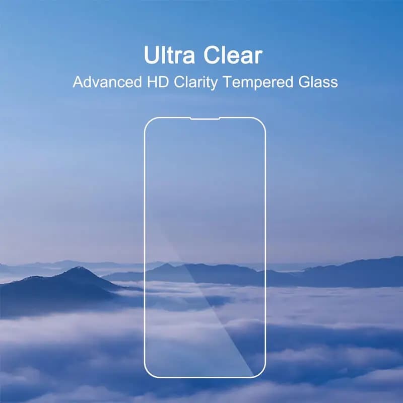 Tempered Glass for iPhone 14 Pro 15 16 17 18 13 12 11 Pro Max Screen Protector for iPhone 15 Pro Mica for iPhone 13 14 Pro Glass - 6