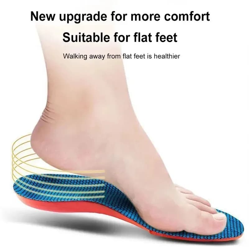 نعال رياضية طبية للقدمين للرجال والنساء، مصنوعة من مادة EVA، قابلة للتنفس وامتصاص الصدمات، مناسبة للجري وكرة السلة والرياضة - 6