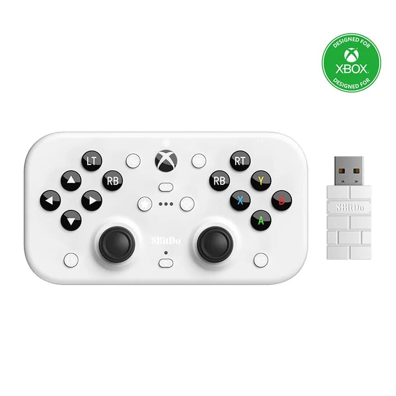 وحدة تحكم لاسلكية 8Bitdo Lite SE 2.4G لـ Xbox Series X|S، Xbox One، Windows 10/11، ذراع تحكم مع عصي تحكم بتأثير هول - 2
