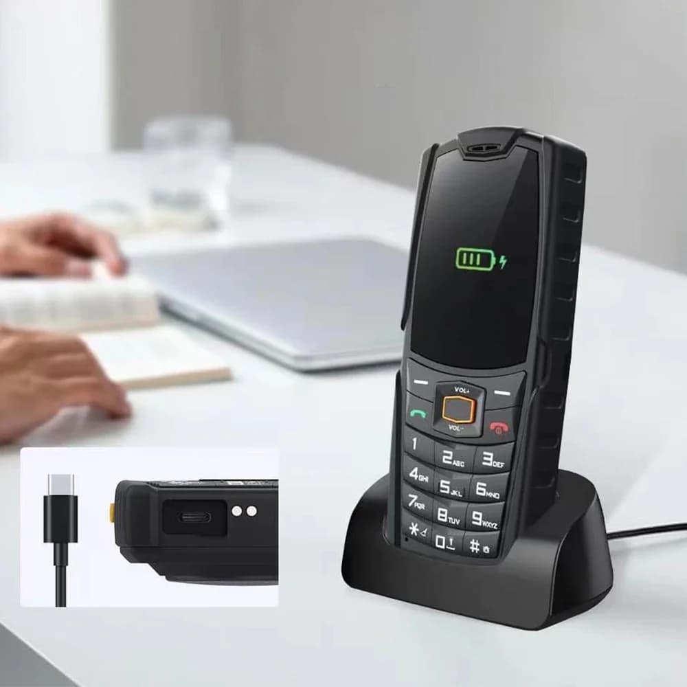 AGM M7 2+16G Volte Android Feature Phone Waterproof Touch Screen 2500mAh Cellphone with English Russian Keyboard - 3