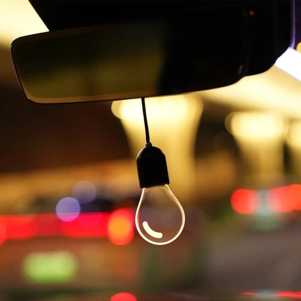 إكسسوار معلق للسيارة بإضاءة LED وضعان للإضاءة - مصباح محيطي إكسسوار داخلي للسيارة، مثالي للرحلات الطويلة والاستخدام اليومي - 6