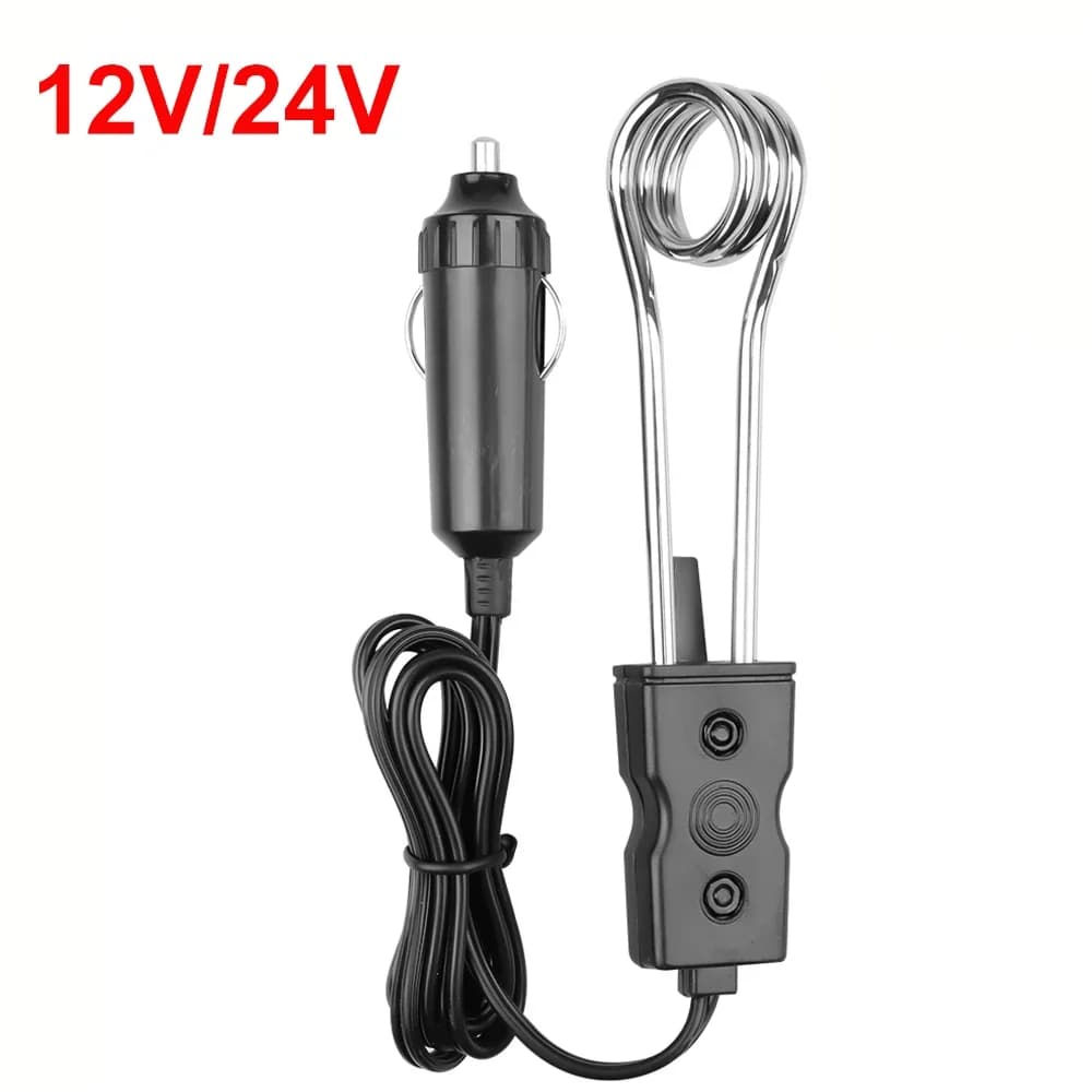 سخان غمر محمول للسيارة بجودة عالية - سخان كهربائي آمن للشاي والقهوة والماء - 6