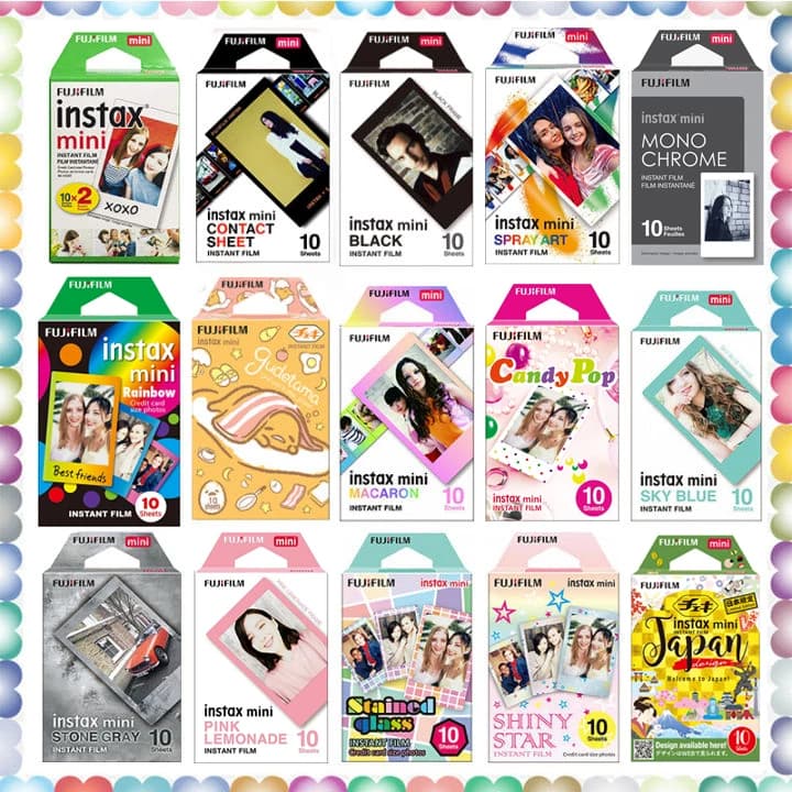 Original Fujifilm FUJI INSTAX MINI 12 Instant FILM 10-50 Sheets For 11 9 8 SP2 70 7cs 8 11 25 90 50 link For FUJI Instant Camera - 3