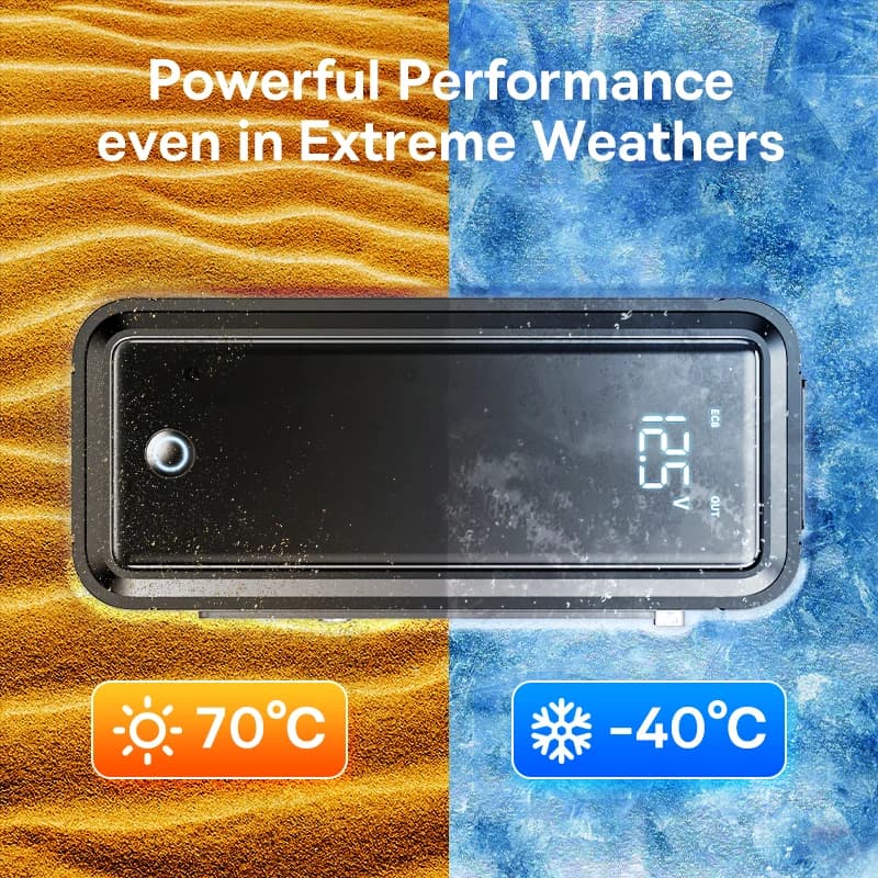 Baseus مكثف فائق لبدء تشغيل السيارة 3000A، شاحن بطارية محمول، جهاز طوارئ - 5