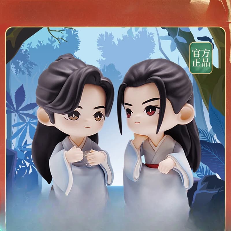 دمية أكشن رسمية من WORD OF HONOR Shan He Ling Wen Kexing Zhou Zishu من PVC دمية أنيمي تمثال لعبة للأطفال