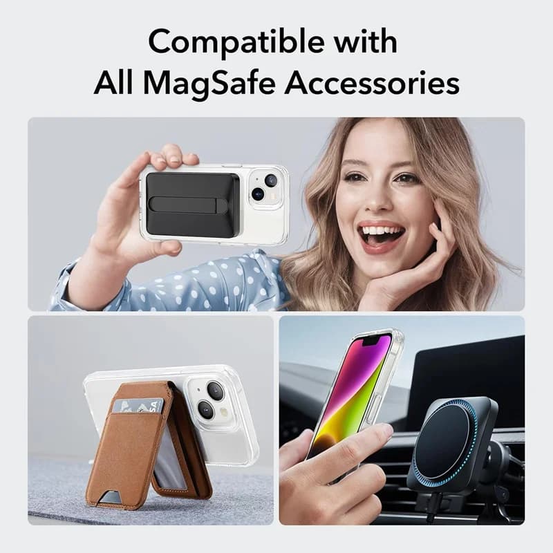 Magnetic Original Clear Case For iPhone 17 16 15 14 Plus13 12 mini  11 Pro Max Funda For Magsafe Silicone Transparent Cover - 6