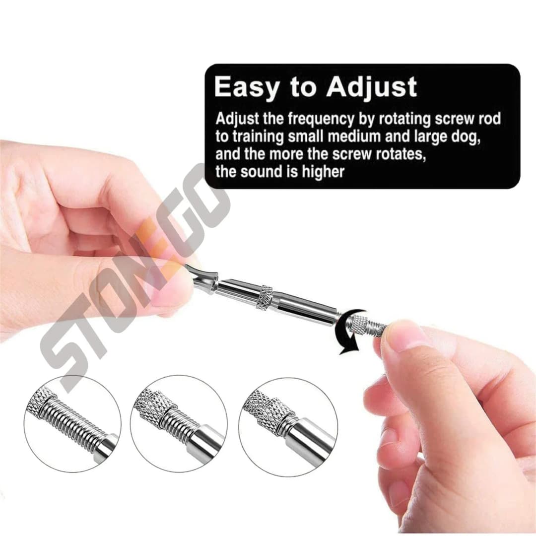 صفارة تدريب الكلاب بالموجات فوق الصوتية متعددة الألوان صفارة لإيقاف النباح التحكم في النباح صفارة تدريب الكلاب الرادعة - 4